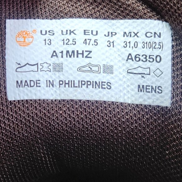 Timberland Mens Davis Square Wheat Chukka Boots Size 13 - Picture 11 of 11